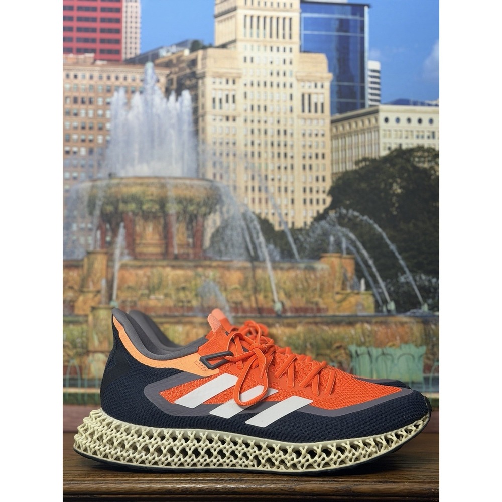 adidas 4DFWD 2 Orange-Blue  Sneakers Men's Size 12  UK 11.5 AGY8421